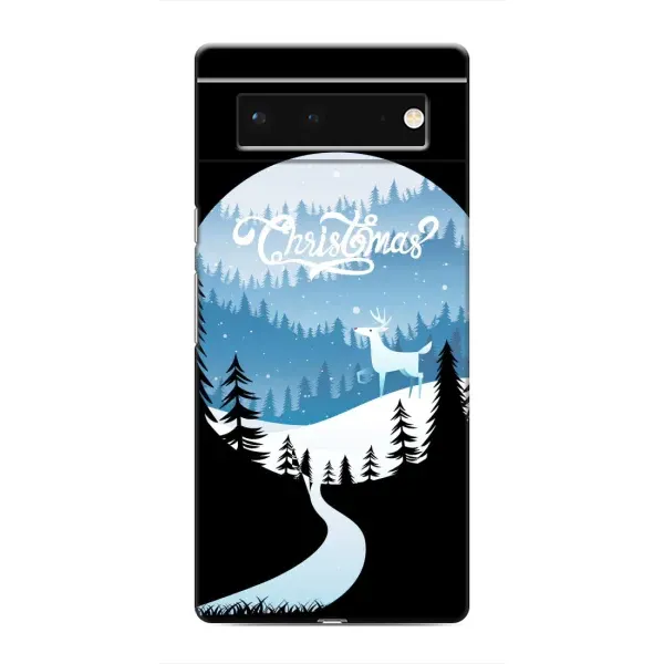 Чехол с рисунком «Рождественский Олень» для Google Pixel 6 Чехол с рисунком «Рождественский Олень» для Google Pixel 6