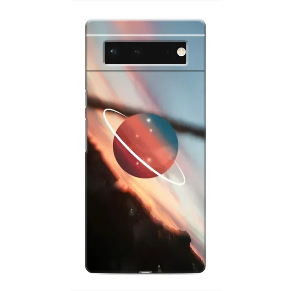 Чохол з малюнком «Сатурн» для Google Pixel 6 Чохол з малюнком «Сатурн» для Google Pixel 6