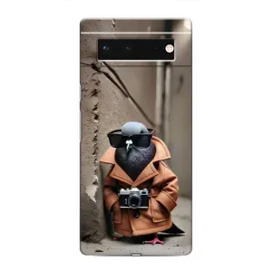 Чехол с мемами тралалело тралала для Google Pixel 6 (Шпиониро голубио)