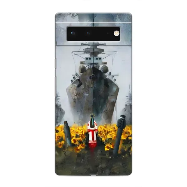 Чехол с рисунком «Смелость» для Google Pixel 6 Чехол с рисунком «Смелость» для Google Pixel 6