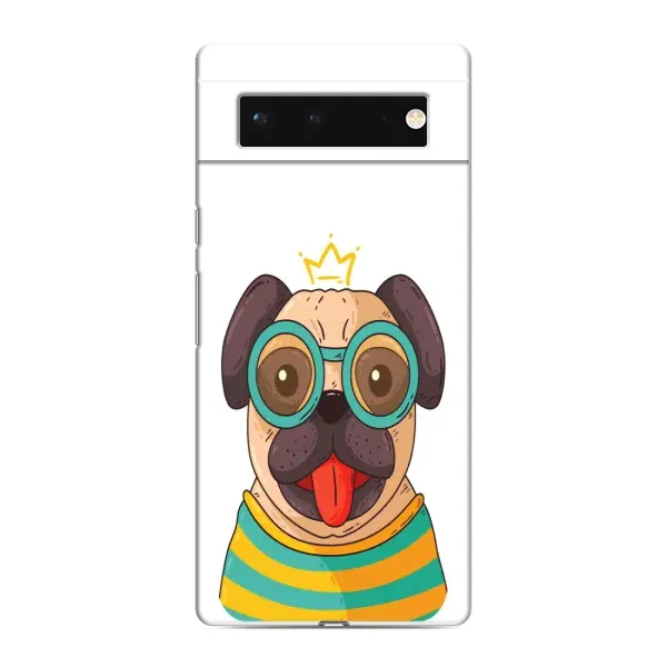 Чехол с рисунком «Собака Король» для Google Pixel 6 Чехол с рисунком «Собака Король» для Google Pixel 6