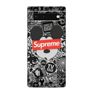 Чохол з малюнком «Supreme Маус» для Google Pixel 6
