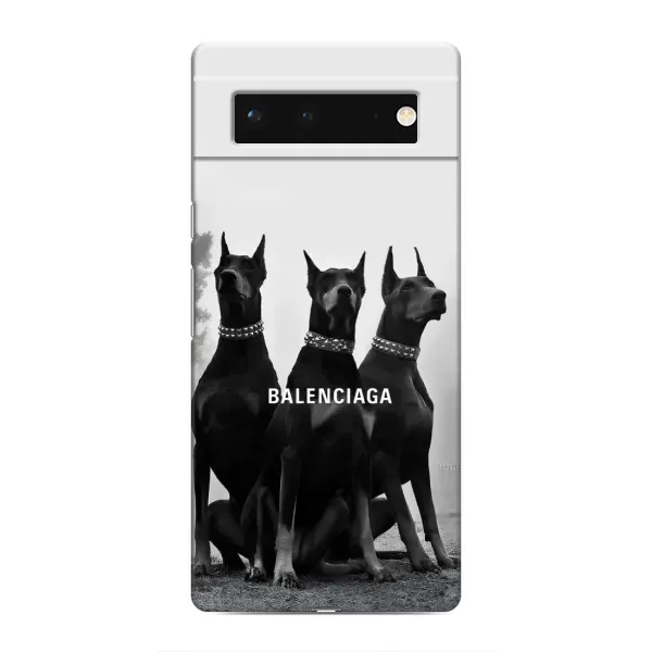 Чехол с рисунком «Три добермана» для Google Pixel 6 Чехол с рисунком «Три добермана» для Google Pixel 6