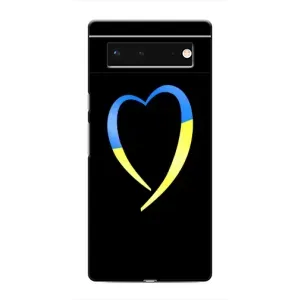 Силіконовий Чохол  на Google Pixel 6 (Я-Україна) (Українське серце)