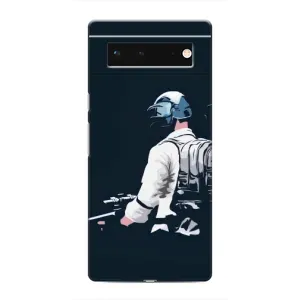 Чохол з картинкою "Герой Pubg" на Google Pixel 6 (В екіперівці)