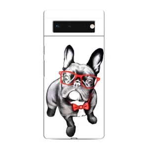 Бампер для Google Pixel 6 з картинкою "Песики" (В окулярах)