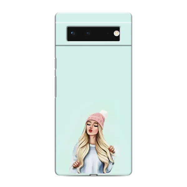 Чехол с рисунком «В шапке» для Google Pixel 6 Чехол с рисунком «В шапке» для Google Pixel 6