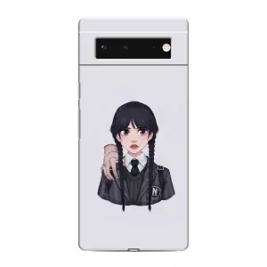 Чехлы с принтом Уэнсдей на Google Pixel 6 (Вещь Венсдей)