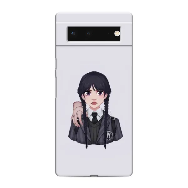 Чехол с рисунком «Вещь Венсдей» для Google Pixel 6 Чехол с рисунком «Вещь Венсдей» для Google Pixel 6