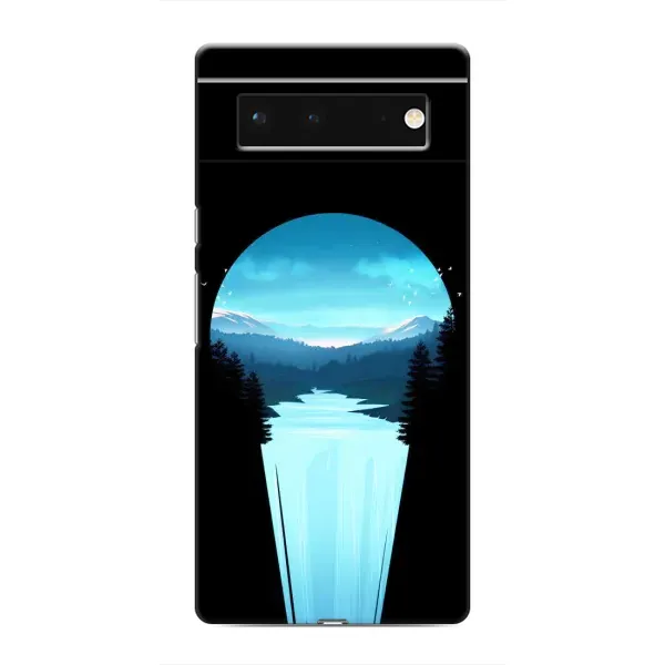 Чохол з малюнком «Синій Водоспад» для Google Pixel 6