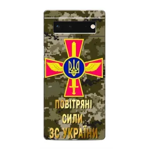 Чехлы на военную тематику для Google Pixel 6 (ВС ЗСУ)