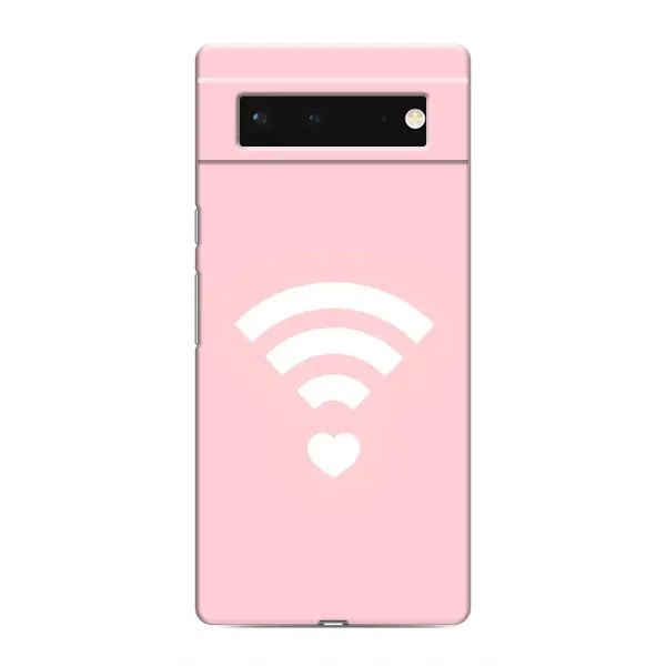 Чехол с рисунком «WiFi Love» для Google Pixel 6 Чехол с рисунком «WiFi Love» для Google Pixel 6