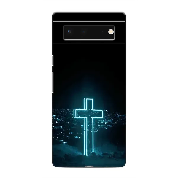 Чехол с рисунком «Яркий Крест» для Google Pixel 6 Чехол с рисунком «Яркий Крест» для Google Pixel 6