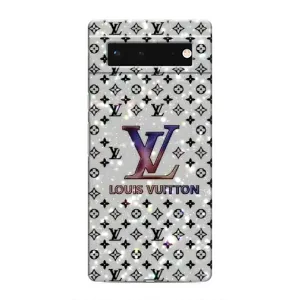 Чехол Стиль Louis Vuitton на Google Pixel 6 (Яркий LV)