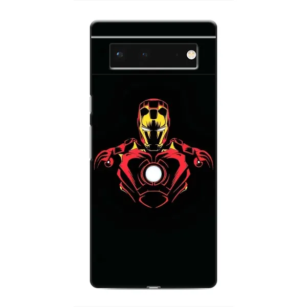 Чехол с рисунком «Железный человек» для Google Pixel 6 Чехол с рисунком «Железный человек» для Google Pixel 6