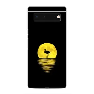 Летний Чехол на Google Pixel 6 (Желтый Закат)