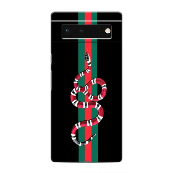 Чехол с рисунком «Змей Гуччи» для Google Pixel 6 Чехол с рисунком «Змей Гуччи» для Google Pixel 6