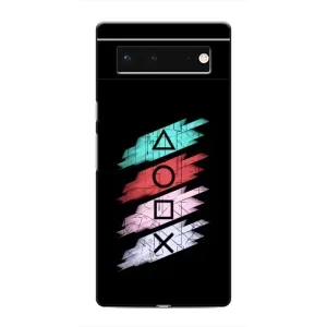 Чехол КИБЕРСПОРТ для Google Pixel 6 (Значки Sony)