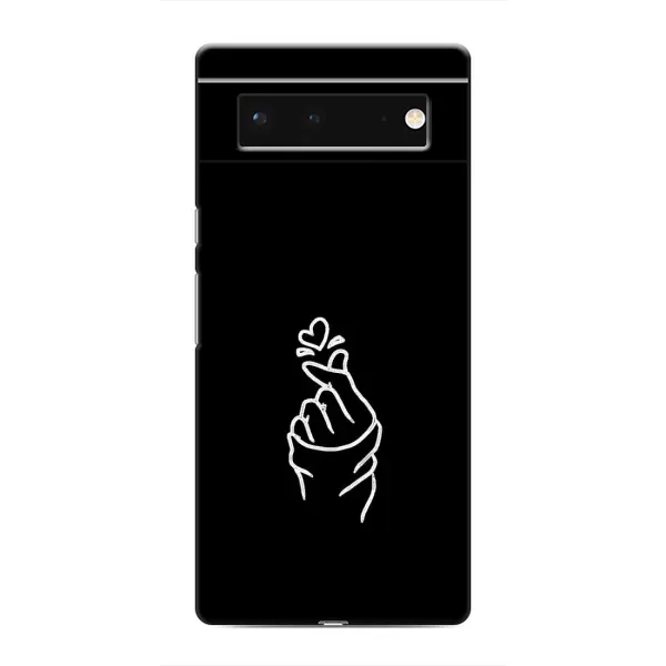 Чехол с рисунком «Знак Сердечка» для Google Pixel 6 Чехол с рисунком «Знак Сердечка» для Google Pixel 6