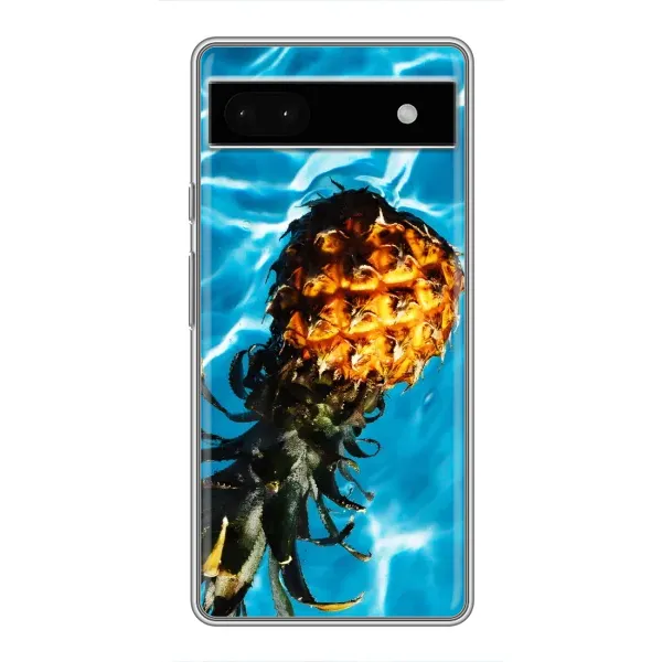 Чехол с рисунком «Ананас» для Google Pixel 6a Чехол с рисунком «Ананас» для Google Pixel 6a