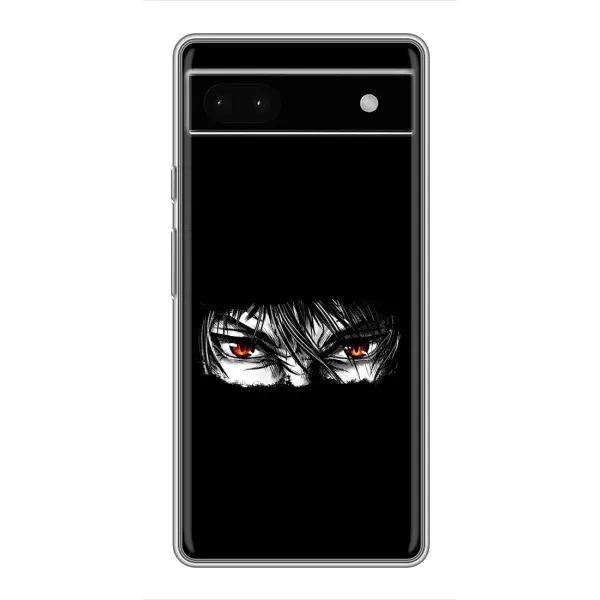 Чехол с рисунком «Аниме глаза» для Google Pixel 6a