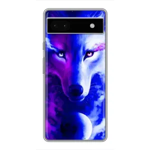 Чехол с Волком на Google Pixel 6a (Арт-Волк)