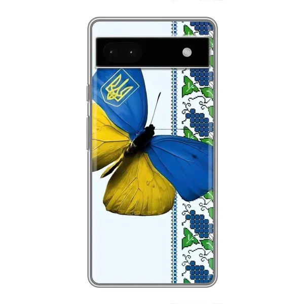 Чехол с рисунком «Бабочка» для Google Pixel 6a Чехол с рисунком «Бабочка» для Google Pixel 6a