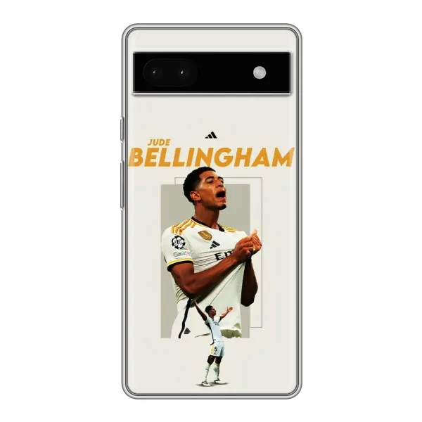 Чехол с рисунком «Беллингем Реал» для Google Pixel 6a Чехол с рисунком «Беллингем Реал» для Google Pixel 6a