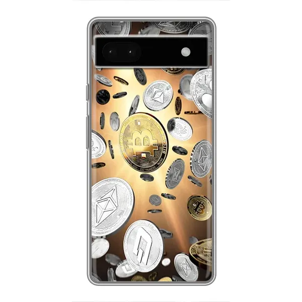 Чехол с рисунком «Биток» для Google Pixel 6a Чехол с рисунком «Биток» для Google Pixel 6a