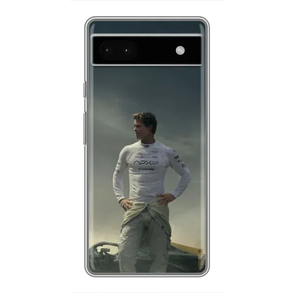Чехол с рисунком «Бред Питт» для Google Pixel 6a Чехол с рисунком «Бред Питт» для Google Pixel 6a