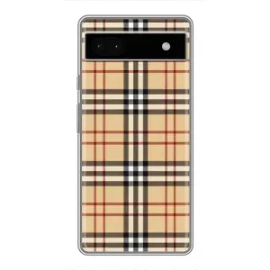 Чохол з малюнком «Burberry стиль» для Google Pixel 6a