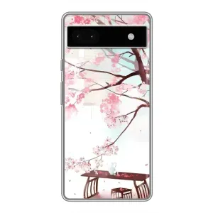 Чехол с принтом САКУРЫ на Google Pixel 6a (Чайная церемония)