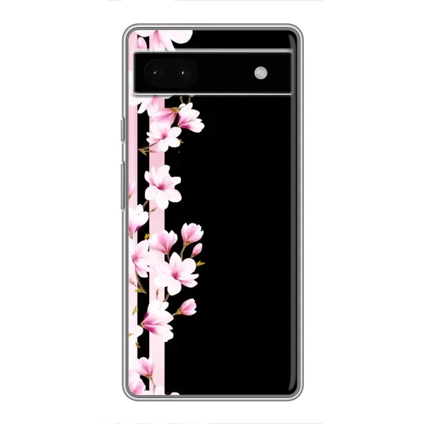 Чехол с рисунком «Цветочки» для Google Pixel 6a Чехол с рисунком «Цветочки» для Google Pixel 6a
