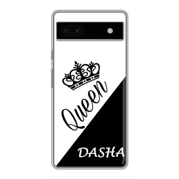 Чехол с рисунком «DASHA» для Google Pixel 6a Чехол с рисунком «DASHA» для Google Pixel 6a