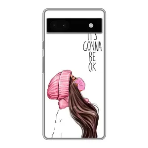 Чехол Стильные девушки на Google Pixel 6a (Девушка в маске)