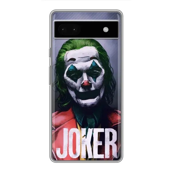 Чехол с рисунком «Джокер» для Google Pixel 6a Чехол с рисунком «Джокер» для Google Pixel 6a