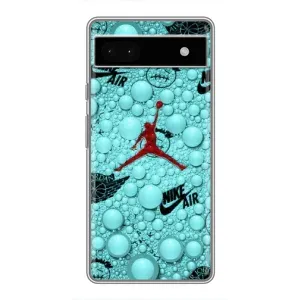 Силиконовый Чехол Nike Air Jordan на Гугул Пиксель 6а (Джордан Найк)