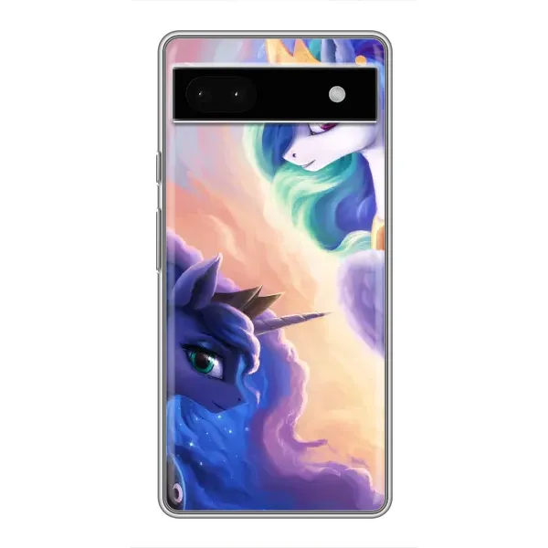 Чохол з малюнком «Єдиноріжки на хамарках» для Google Pixel 6a Чохол з малюнком «Єдиноріжки на хамарках» для Google Pixel 6a