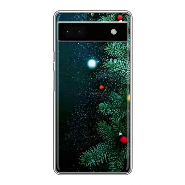 Чехол с рисунком «Елка» для Google Pixel 6a Чехол с рисунком «Елка» для Google Pixel 6a