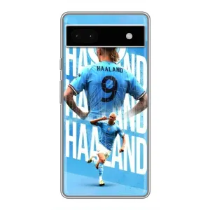 Чехлы с принтом для Google Pixel 6a Футболист (Erling Haaland)