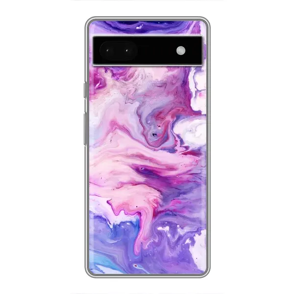 Чехол с рисунком «Фиолетовый мрамор» для Google Pixel 6a Чехол с рисунком «Фиолетовый мрамор» для Google Pixel 6a