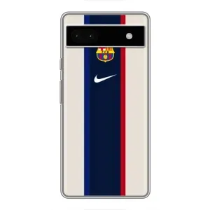 Чехол для Google Pixel 6a (Барселона) (Фк Барселона)