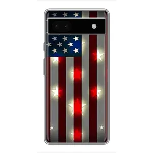 Чехол Флаг USA для Google Pixel 6a (Флаг США 2)