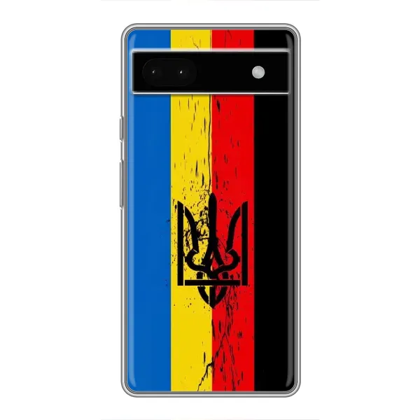 Чехол с рисунком «Флаг УПА» для Google Pixel 6a Чехол с рисунком «Флаг УПА» для Google Pixel 6a