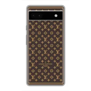 Силиконовый чехол для Google Pixel 6a (ФОН Louis Vuitton Paris)