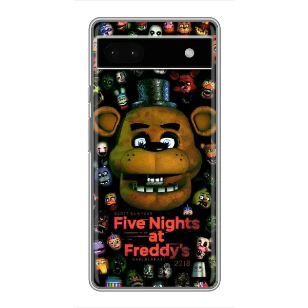 Чехол с рисунком «Freddy» для Google Pixel 6a