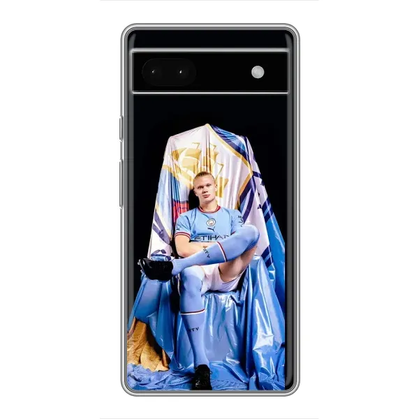 Чехол с рисунком «футболист Холанн» для Google Pixel 6a