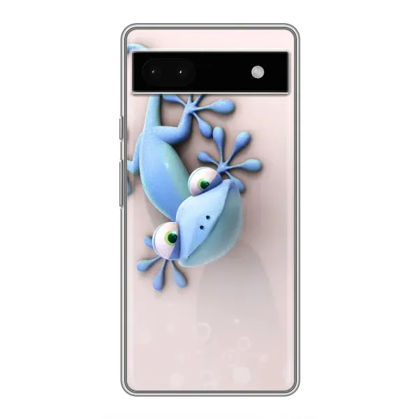 Чехол с рисунком «Геккон» для Google Pixel 6a Чехол с рисунком «Геккон» для Google Pixel 6a
