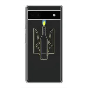 Чехол с картинкой (Патриотический ГЕРБ) на Google Pixel 6a (Герб - Молотова)