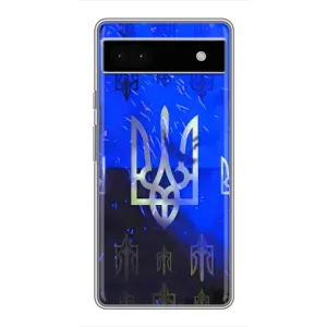 Чехол Укр Символика для Google Pixel 6a (Герб)